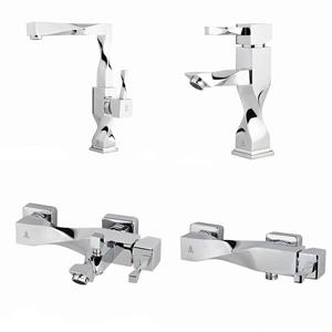 ست شیرآلات توئیست صدفی کیان