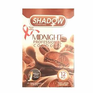 کاندوم میدنایت شادو مدل Midnight بسته 12 عددی shadow condoms 