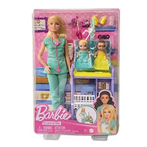 عروسک باربی دکتر مدل Doll Mattel Barbie Doctor 30 Cm