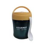 فلاسک غذا دسته دار زرد 500 میل gourmet 