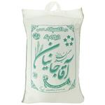 برنج ایرانی دم سیاه استخوانی درجه یک آقاجانیان 10 کیلوگرمی