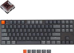 قیمت و خرید کیبورد مخصوص بازی کیکورن مدلk2 version 2 Red switch