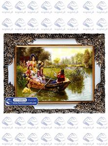 تابلو فرش قایق عشق کد: 102079