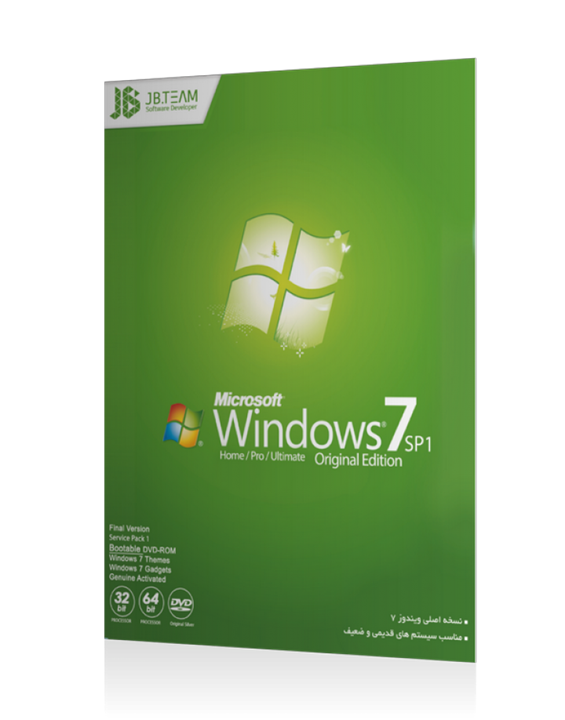 Windows 7 SP1 Original Edition-JB-1DVD