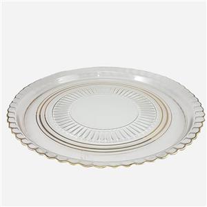 سینی سه خط طلا خارجی