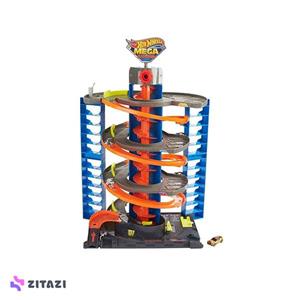 بازی آموزشی پارکینگ ماشین بازی مدل HOT WHEELS Mega Garage