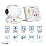 پیجر تصویری Wifi Baby Monitoring Camera With Lullaby Multi Camera Support