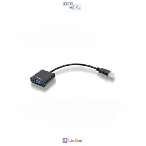 مبدل HDMI به VGA همراه صدا با کیفیت HD لیمستون LimSton مدل LS-H2V