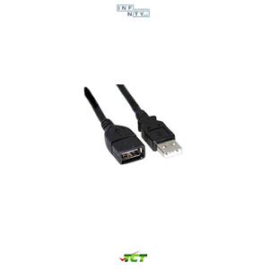  کابل افزایش طول USB 2.0 تی سی تراست مدل TC-U2CF50 طول 5 متر