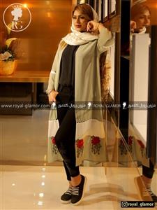 مانتو روزمره تابستانه رویال گلامور کد RG1707
