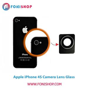 شیشه لنز دوربین گوشی آیفون Apple iPhone 4S