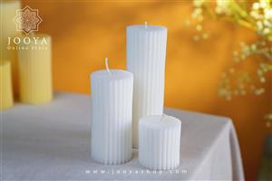 شمع استوانه ای شیاردار