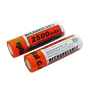 باتری قلمی قابل شارژ CFL مدل 2500mAh AA بسته 2 عددی
