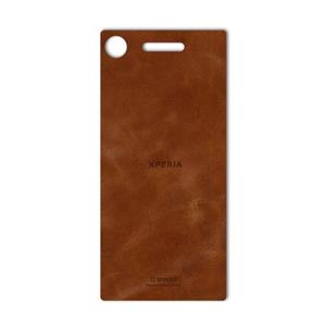 برچسب تزئینی ماهوت مدل Buffalo Leather مناسب برای گوشی Sony Xperia XZ1 MAHOOT Special Sticker for 