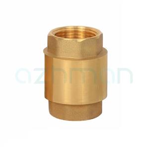 شیر یکطرفه فنری آذر 105 سایز 1/2 سوپاپ پلاستیکی