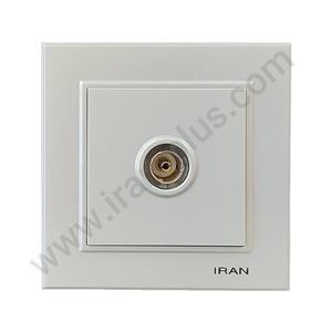 فیش آنتن مدل برلیان رنگی نقره ای