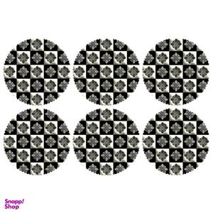 زیر بشقابی کد U2-42089 ست 6 عددی