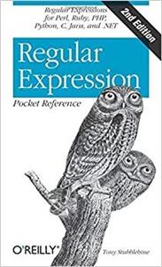 جلد سخت رنگی_کتاب Regular Expression Pocket Reference: Regular Expressions for Perl, Ruby, PHP, Python, C, Java and .NET (Pocket Reference (O'Reilly))