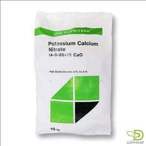 کود پتاسیم کلسیم نیترات 14.0.28 نوتری تک