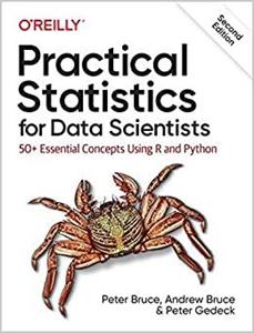 جلد سخت رنگی_کتاب Practical Statistics for Data Scientists: 50+ Essential Concepts Using R and Python 2nd Edition