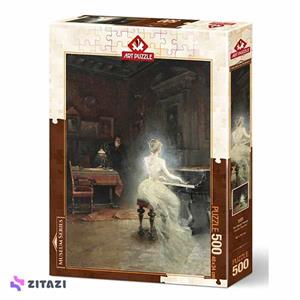 پازل 500 تکه دختر پیانیست آرت پازل Art Puzzle