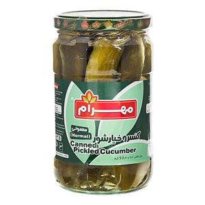 خیارشور معمولی 680‌ گرمی مهرام