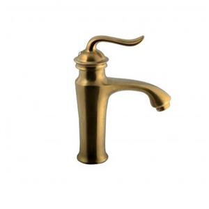 شیر روشویی اسپیرال طلایی مات البرز روز