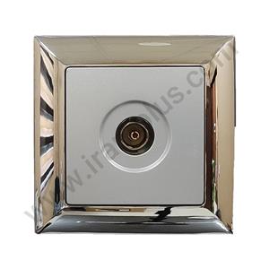 فیش آنتن مدل الیزه طرح متال نقره ای