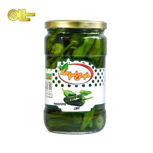 ترشی فلفل خوش طعم بهار 680 گرمی