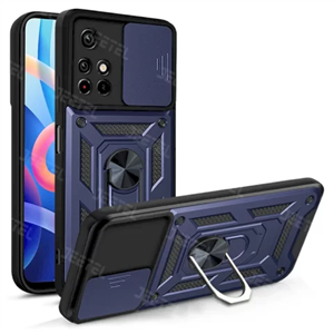 قاب کشویی بتمنی مدل آهنربایی هولدردار برای گوشی Xiaomi Redmi 10 / Prime طرح اسلاید آرمور