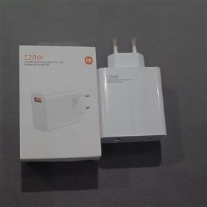 شارژر 120 واتی اصلی شیائومی سرجعبه Xiaomi 120W با کابل