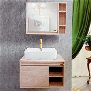 کابینت روشویی یونیک قهوه ای لمون