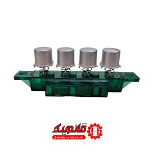 کلید گرد پنکه سانی نقره‌ای