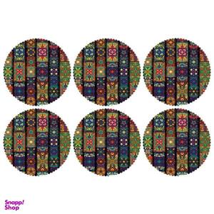 زیر بشقابی کد U2-42075 ست 6 عددی