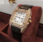 ساعت مچی کارتیر  Cartier Santos Diamonds 6996C