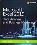 جلد سخت سیاه و سفید_کتاب Microsoft Excel 2019 Data Analysis and Business Modeling (Business Skills)