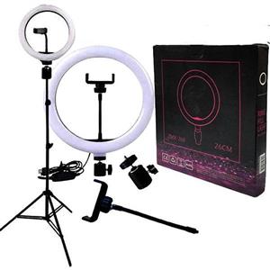 رینگ لایت ۱۰ اینچ پایه دار پی نت P-Net DX-260