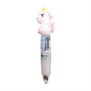 خودکار یونی کورن مینی  4 رنگ کد  E-556A سفید