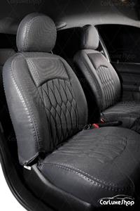 روکش صندلی جک S5 پارچه ای طرح پورشه جلوه مدل hue