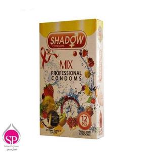 کاندوم میکس شادو Shadow MIX بسته 12 عددی Shadow Mix Professional Condom 12pcs