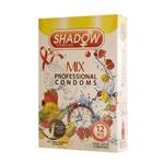 کاندوم میکس شادو Shadow MIX بسته 12 عددی