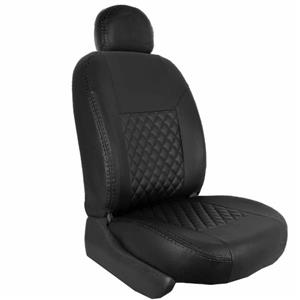 روکش صندلی شاهین چرم مصنوعی طرح الماس جلوه مدل ribbon