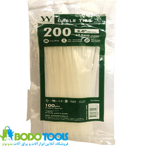 بست کمربندی تایوانی 30 سانت (بسته 100عددی)