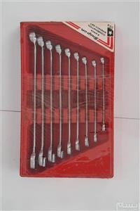 ست 9 پارچه اینچی آچار یکسر رینگی یکسر تخت اسناپون