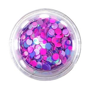 اکلیل دایره ای بنفش صورتی کد slime307