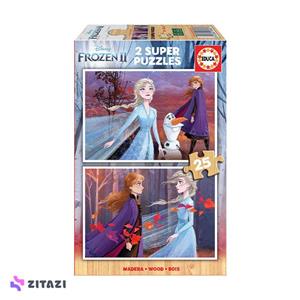 پازل 50 تکه ادوکا مدل Disney Frozen
