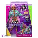 عروسک باربی دی جی مدل Animal Friendly DJ Mouse with Barbie Extra Doll