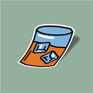 استیکر Tequila (minimal)