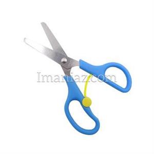 قیچی مهد کودک فنر دار  TRUTHLY کد SA0290 آبی 