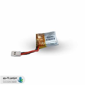 باتری لیتیوم پلیمر، سایز 751419، ۱۰۰ میلی‌آمپر، ۳.۷ ولت، گنجایش 25C، های‌پاور، برند انرژی